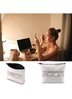 JXGZSO Special Education Teacher Gift Life Happens Visuals Help Cosmetic Bag Gift For Teachers (visuals help BAG)  - Image 4