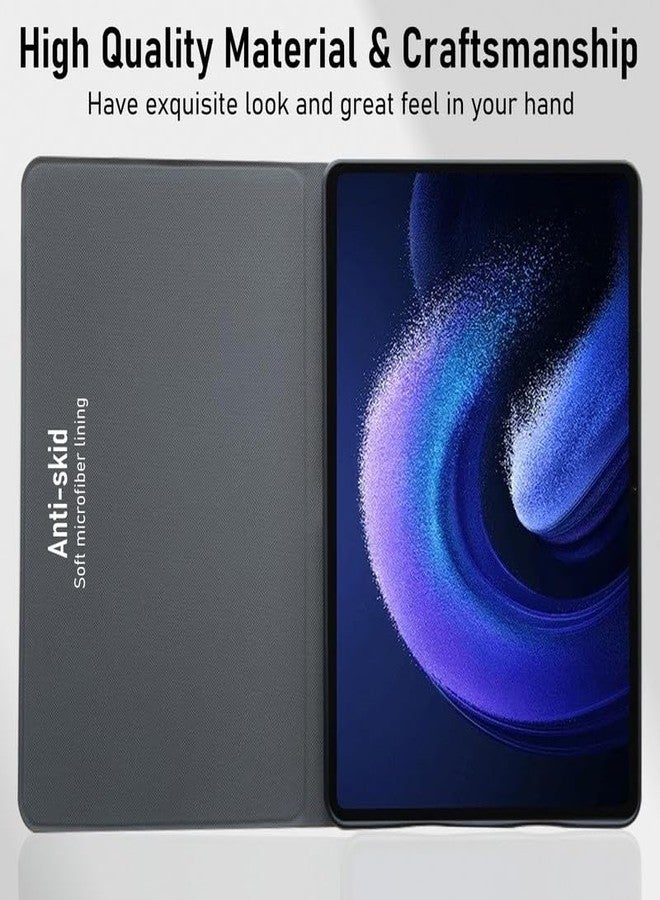 Robustrion Cover for Xiaomi Mi Pad 6 Cover, Deer Pattern Flip Case Cover for Xiaomi Mi Pad 6 11 inch, Support Auto Sleep Wake - Blue - Image 5