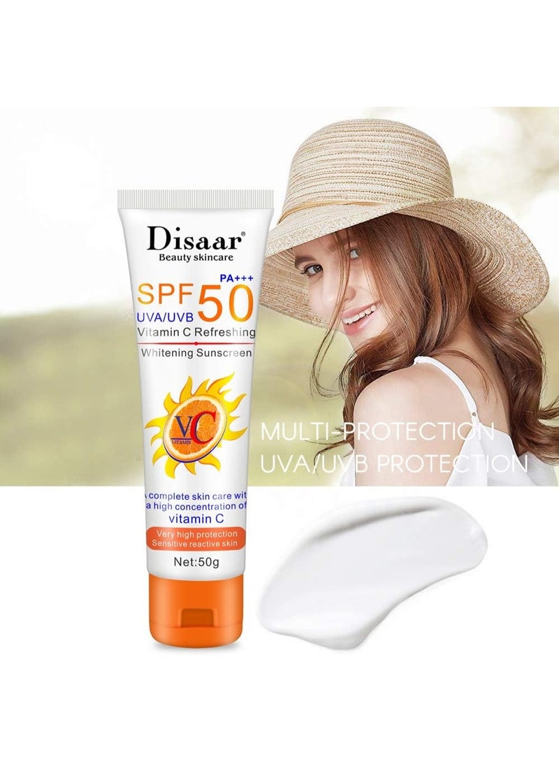 Disaar Refreshing Sunscreen Vitamin C SPF 50 PA+++ 50g - Image 4