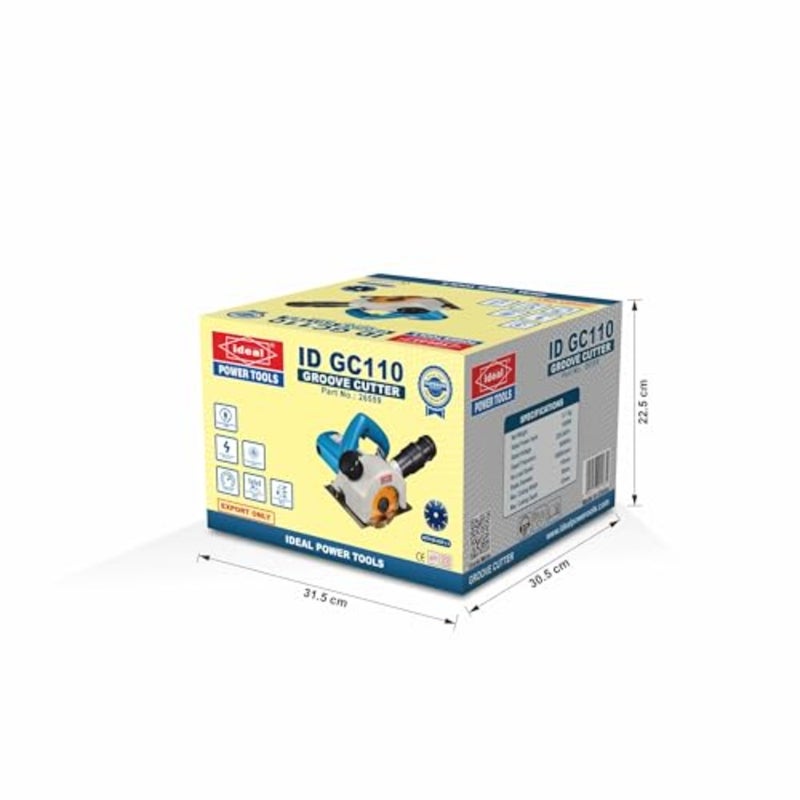 ID GC110 Electric Groove Cutters and Wall Chaser Machine - Image 2