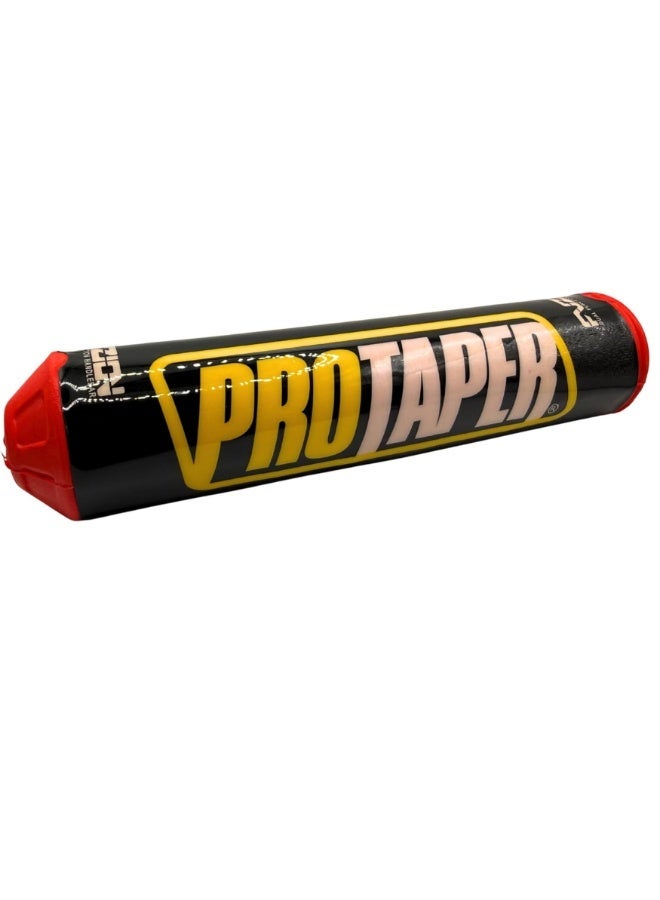 برو تابس وسادة مقود  فوم عالي الكثافة لحماية المقود لدراجات الموتوكروس والدراجات الترابية وBMX والسكوتر باللون الأحمر - Image 1