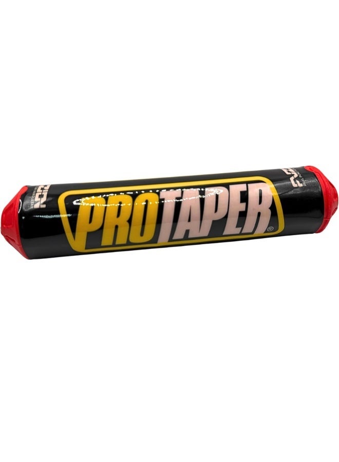 برو تابس وسادة مقود  فوم عالي الكثافة لحماية المقود لدراجات الموتوكروس والدراجات الترابية وBMX والسكوتر باللون الأحمر - Image 3