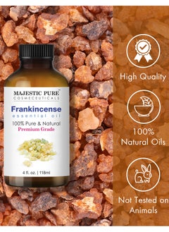 Majestic Pure Frankincense Essential Oil - 118 ml | 100% Pure and Natural | Premium Grade Essential Oils for Aromatherapy, Diffusers, Skin, Massage and Humidifiers |  - Image 2