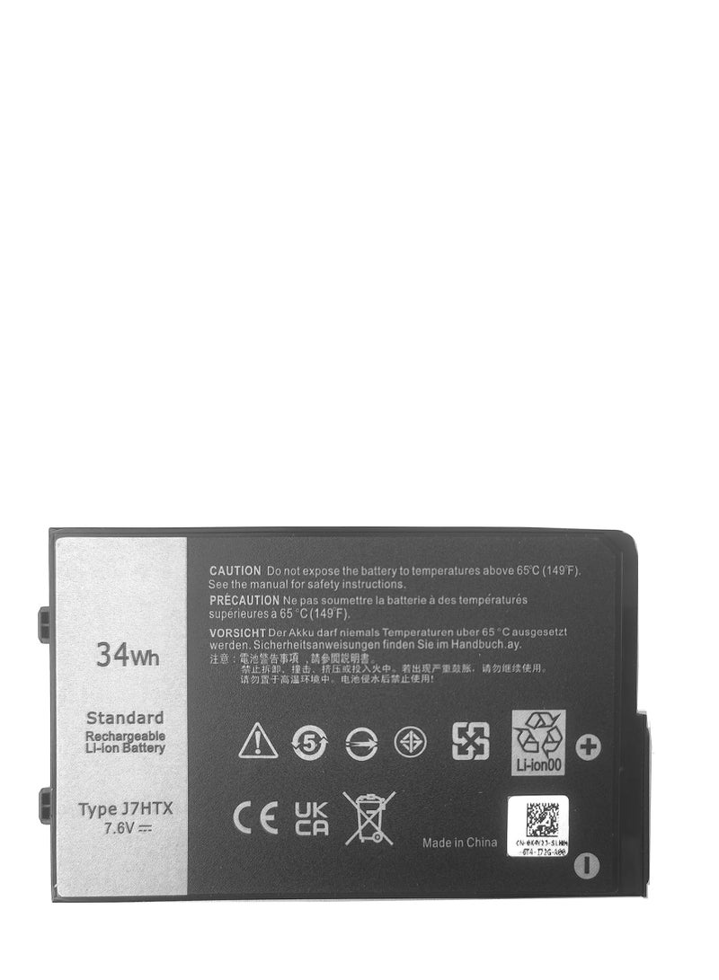 Terabyte بطارية لابتوب بديلة J7HTX 02JT7D 7XNTR FH8RW لجهاز Dell Latitude 7202 7212 7220 Rugged Extreme Tablet Series (7.4V 26Wh) - Image 1