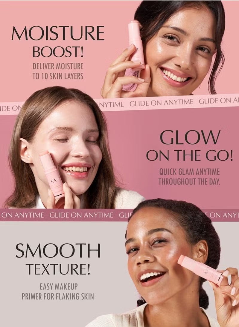 كاهي مرطب كاهي متعدد الاستخدامات للوجه، مضاد للتجاعيد، مرطب شفاه، كريم للعينين، كريم للرقبة، قاعدة مكياج ورذاذ للوجه، بلسم مرطب، عصا مرطب يومي للوجه (0.32 أونصة سائلة) - Image 2