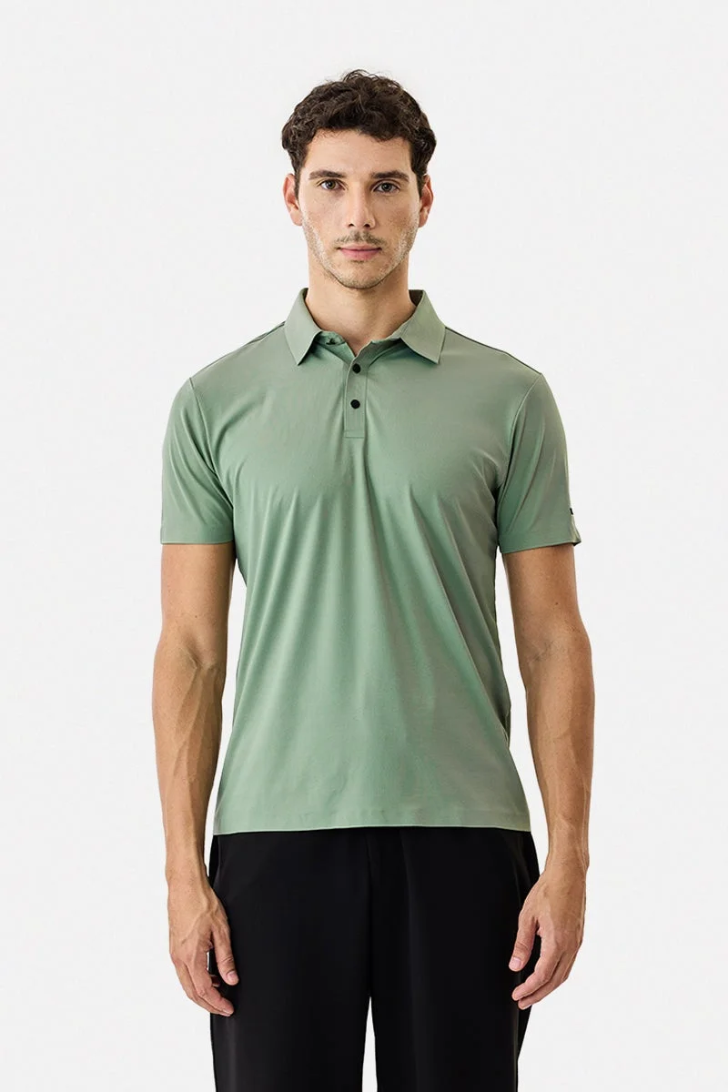 SNITCH Technical Stretch Stitchless Polo T-Shirt