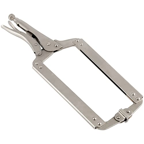 SEHOI 3PCS 18 Inches C-clamp Locking Pliers with Swivel Pads, Locking Clamp Pliers, Welding Clamps for Wood Working and Welding - Image 4
