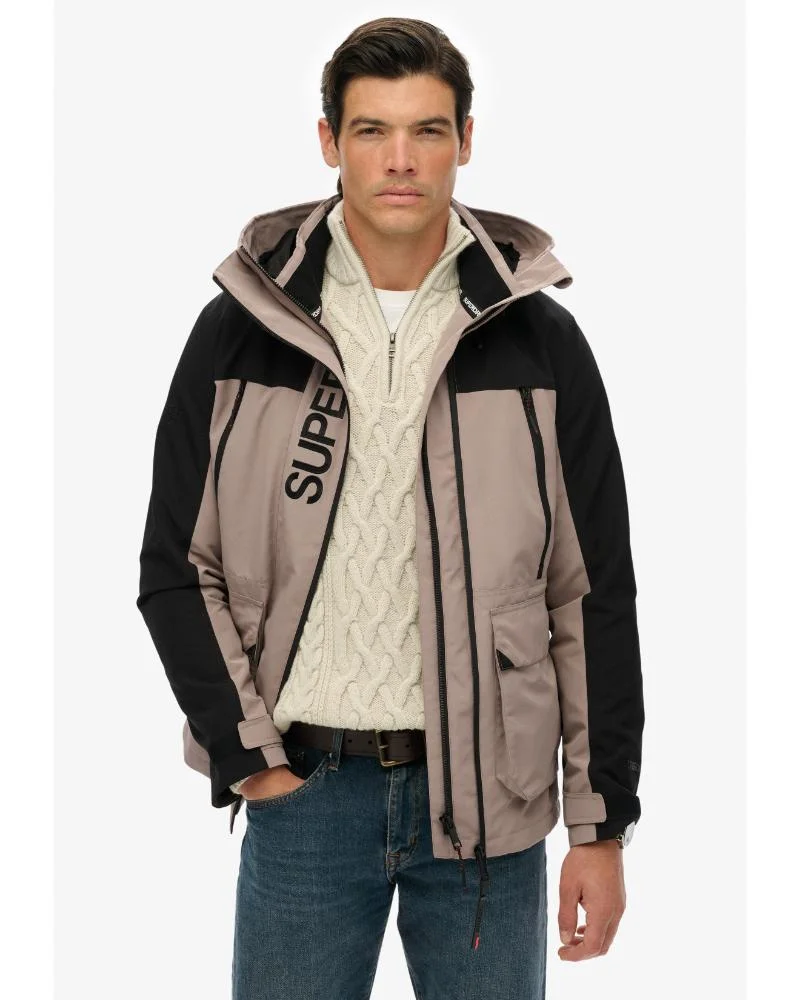 Colour Block Windbreaker Jacket
