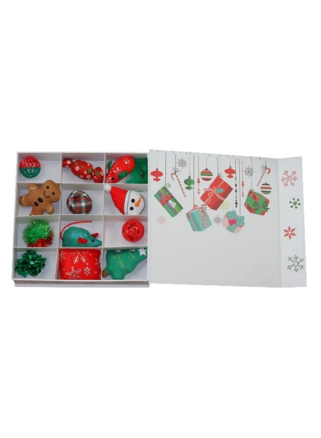 Midlee Cat Advent Calendar - 12 Days of Christmas Filled Cat Toy Gift - Image 3