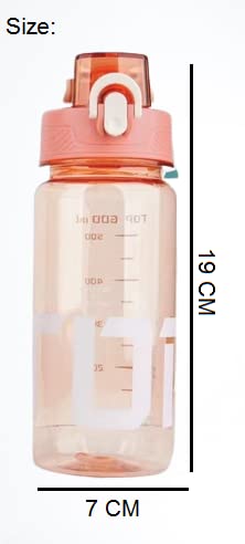 Grofilo Mini Water Bottle with Handel Baby Bottole Baby School Bottle Picnik Bottle for Baby Bottle Multicolor - Image 3