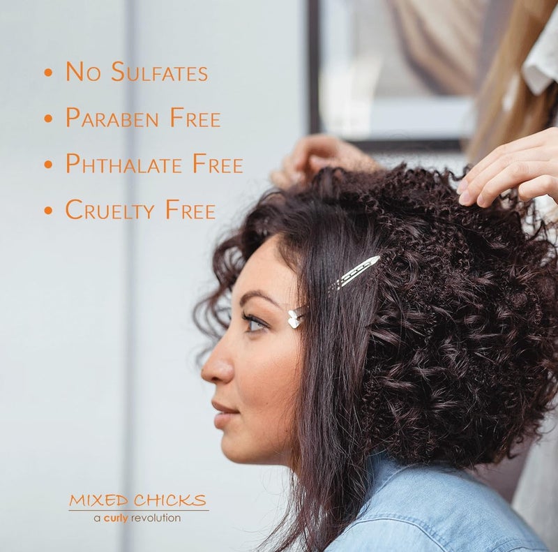 Mixed Chicks Hair Silk 50ml - Shine and Smooth for Curly or Straight Hair - Image 4