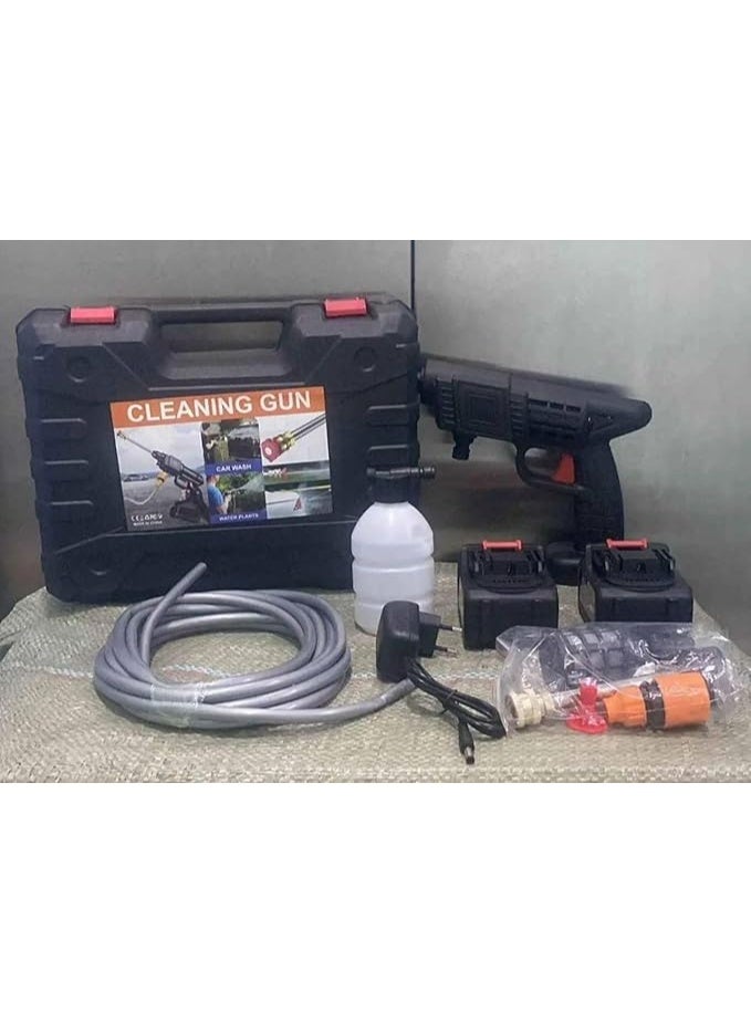 Rechargeable 48V Electric Water Gun – High-Pressure Multi-Purpose Water Sprayer – Ideal for Car Wash, AC, Carpet Cleaning, Pathways & Trees - Image 2