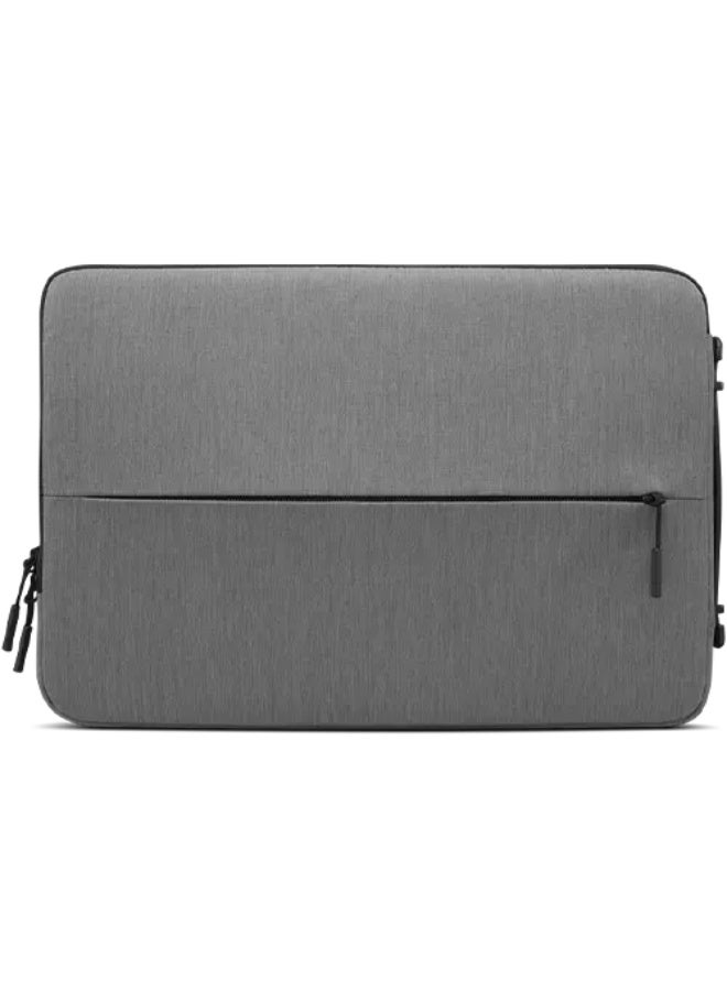 Lenovo Urban Laptop Sleeve 14 Inch for Laptop, Notebook, Tablet Compatible with Water Resistant, Grey - view 2