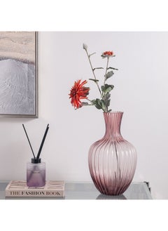 DANUBE HOME Bloomvogue Artificial Chrysanthemum Fake Flowers Real Touch Bouquet for Wedding Party Garden Shop Home Table Centerpiece Decoration 50Cm Orange  - Image 3