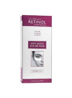 RETINOL Retinol Antiaging Eye Gel Pads The Original Retinol Instant Depuff Treatment Soothing Vitamin A Eye Gel Pads Reduce Puffiness & Refresh For A Quick, Visible Improvement In Appearance Of Eyes  - Image 1