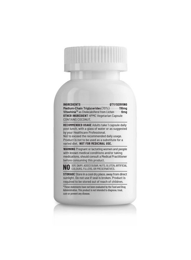 Unived Plant-Based Vitamin D3 from Lichen with Medium Chain Triglycerides (Capsule, 180 Servings) - Image 4