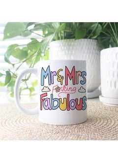 Bexdore Funny Anniversary Mug, Mr. and Mrs. Gorgeous Coffee Cup, Gift for Husband and Wife, English Mug  - Image 4