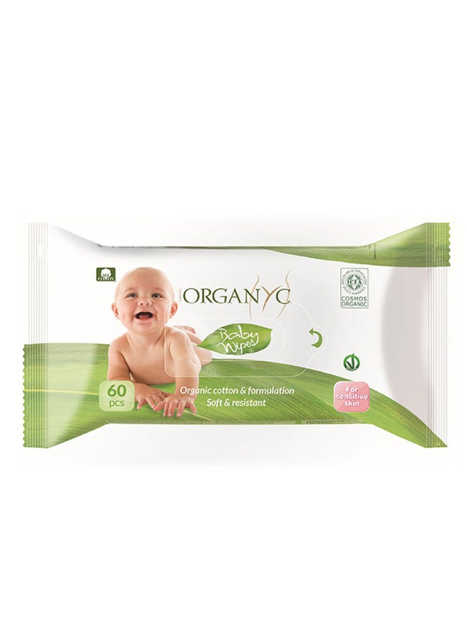 Organyc 100% Organic Cotton "Sweet Caress" Baby Wipes