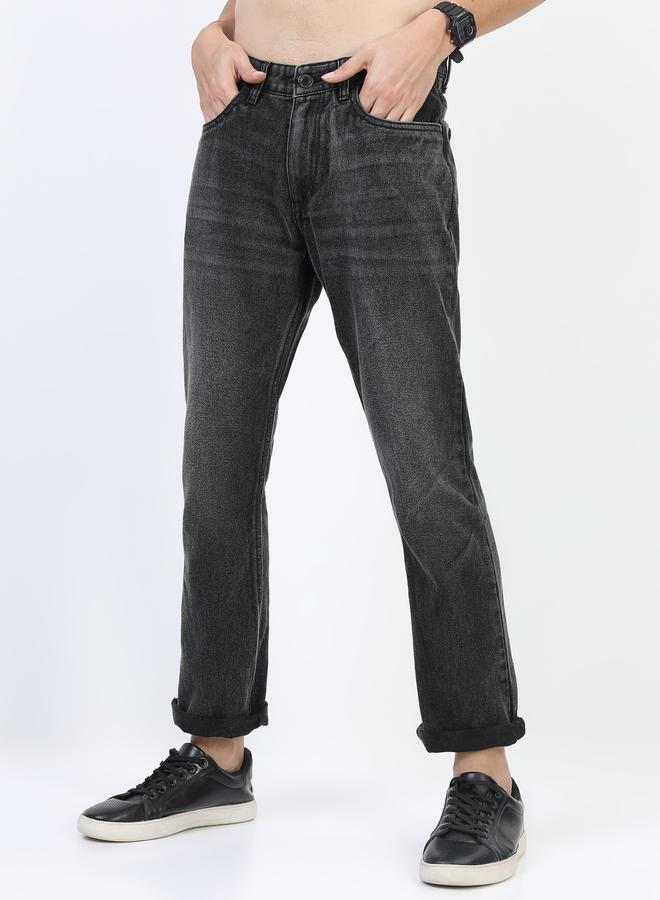 HIGHLANDER Mid Rise Jeans with Button Closure - Image 1