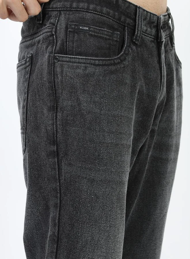 HIGHLANDER Highlander Mid Rise Jeans with Button Closure