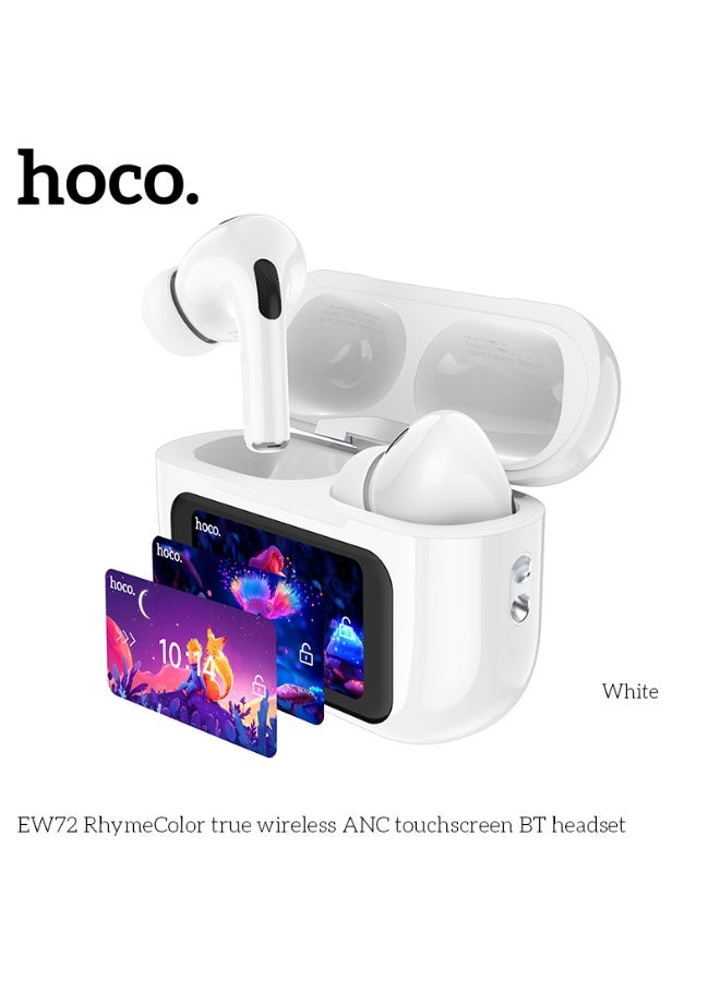هوكو. سماعة رأس EW72 RhymeColor اللاسلكية بتقنية ANC تعمل باللمس بتقنية البلوتوث - Image 1