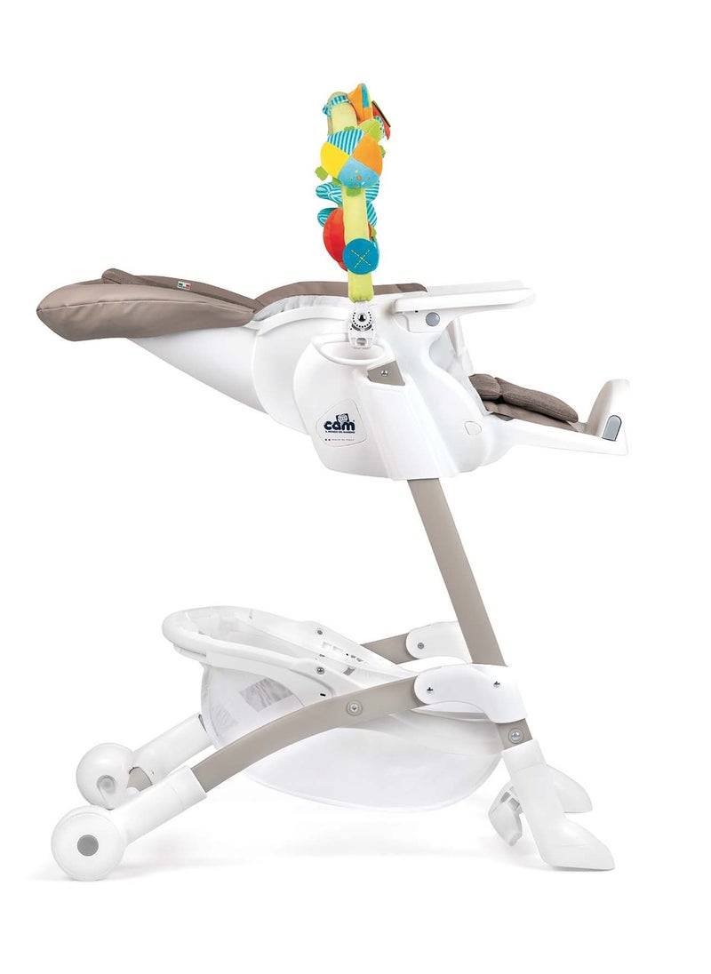 cam Istante High Chair - Beige Bear  - Image 2