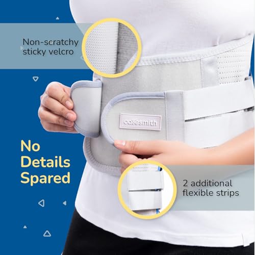 CARESMITH Align Back Pain Relief Belt (Size 2) | Central Thick Metal Brace | 4 Sizes | Back Support for Back Pain Relief Woman & Men | Lumbar Support | Waist | Orthopedic - Image 4