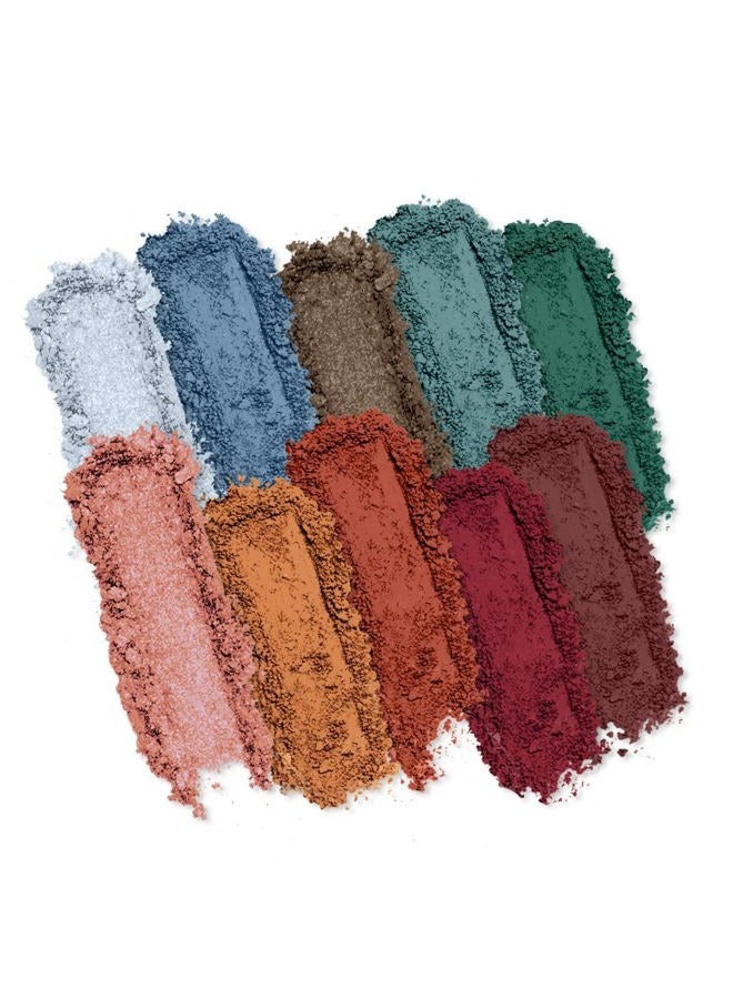 Profusion Cosmetics لوحة ظلال العيون بـ 10 درجات - ألوان عالية الصبغة متعددة اللمسات، نباتية وخالية من القسوة، أنشئ إطلالات مذهلة أثناء التنقل - مكياج مناسب للسفر ومتعدد الاستخدامات، ميدو - Image 5