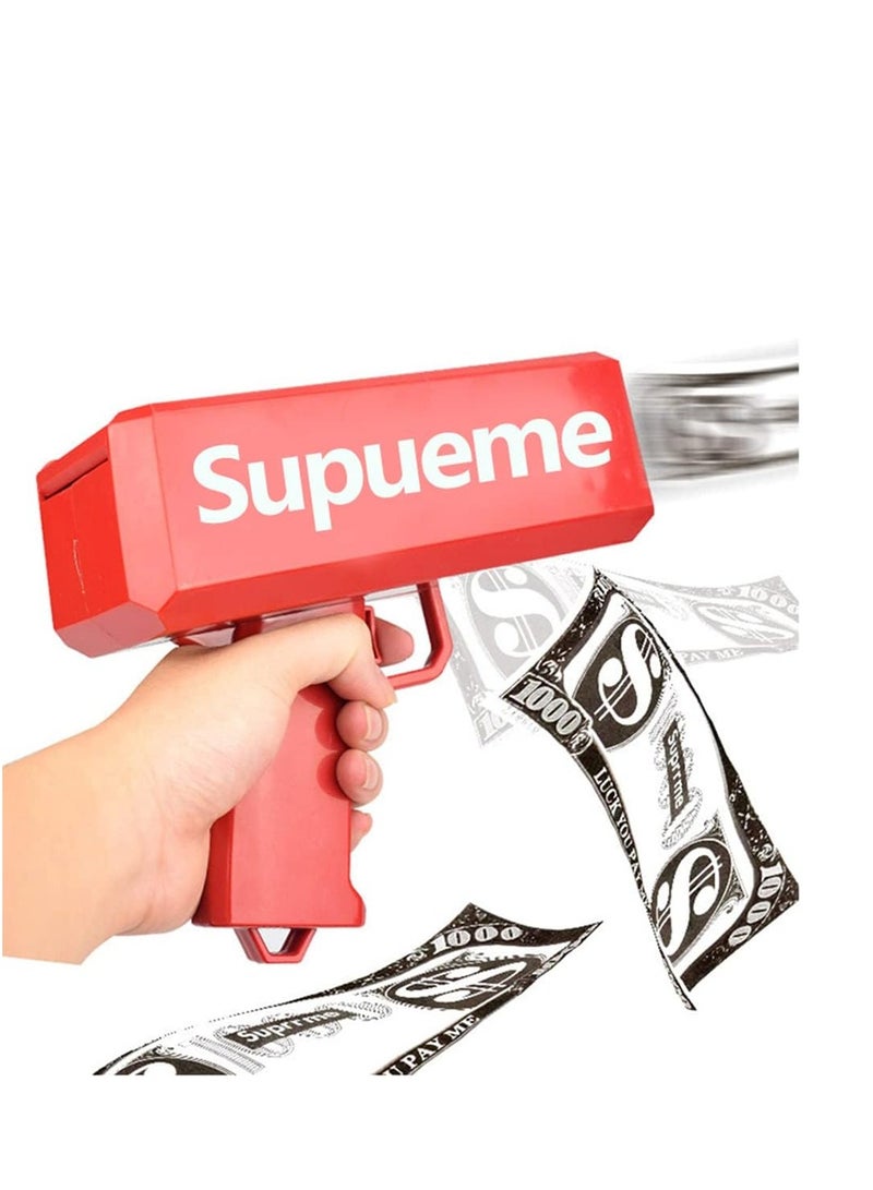 SUPREME Portable Fake Money Gun For Kids - Image 5