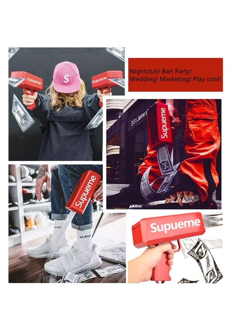 SUPREME Portable Fake Money Gun For Kids - Image 3
