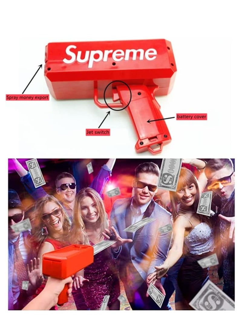 SUPREME Portable Fake Money Gun For Kids - Image 4