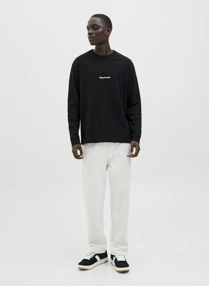 جاك اند جونز Logo Drawstring Sweatpants