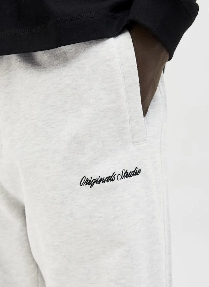 جاك اند جونز Logo Drawstring Sweatpants