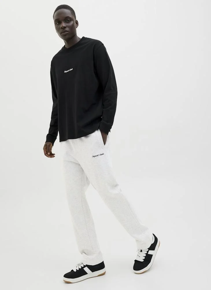 جاك اند جونز Logo Drawstring Sweatpants