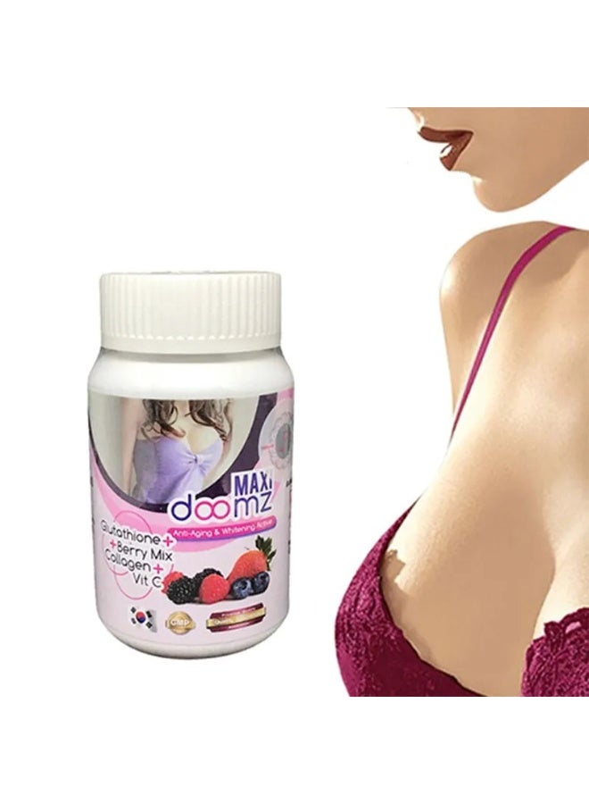 Maxi Doomz Woman Lady Breast Buttock Collagen Gluta Vitamin C Berry Extract