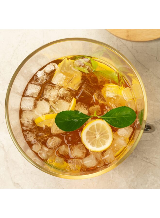 موزع مشروبات، موزع مشروبات زجاجي سعة 5 لتر مع حامل، موزع مشروبات للحفلات، موزع مشروبات مع حامل، صنبور من الفولاذ المقاوم للصدأ 304، موزع مشروبات ساخنة - Image 5