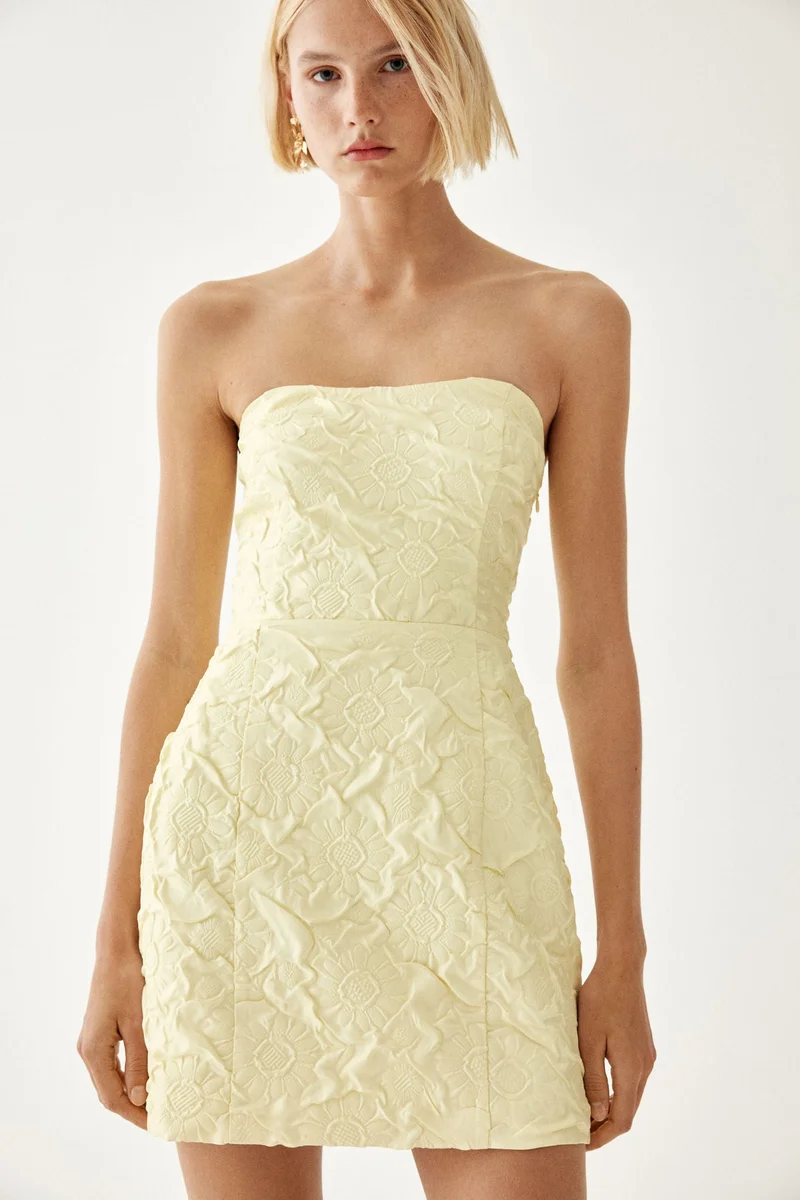 اتش اند ام فستان ميني مزخرف