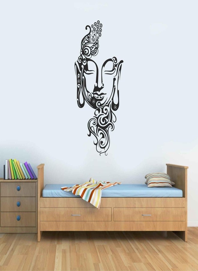 Wall Attraction Buddha Wall Sticker & Mural Sticker for wall Size - 38x76cm NBD23 - Image 1