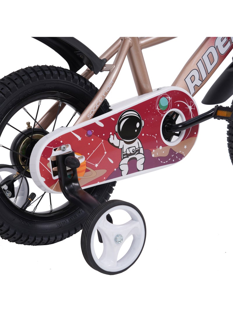 Vego Elgo Mountain Bike || 12 Inch Wheel Size||For Unisex Kids || Adjustable Seat || Rider 100% Assembled || Red - Image 3
