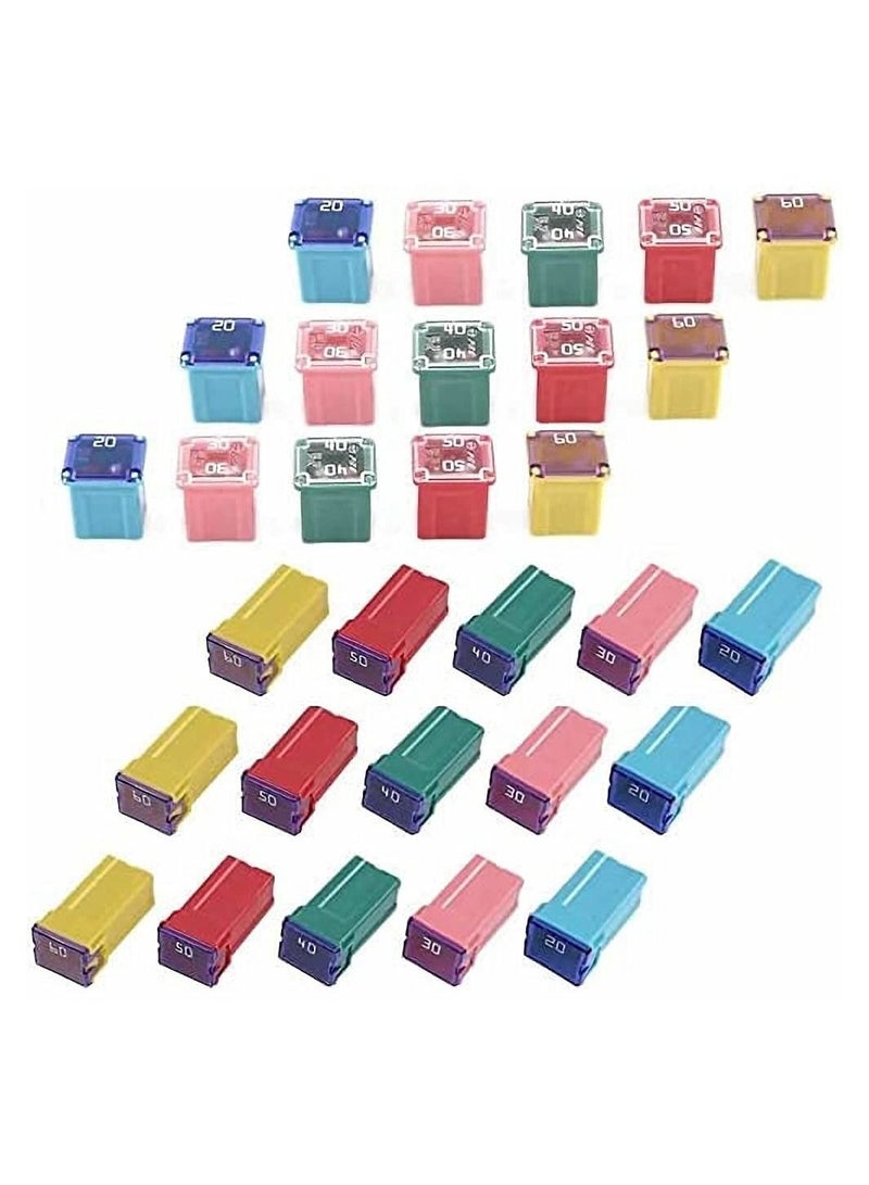 Generic 30 Pieces Car Fuses Assortment Kit For Ford Chevy/GM Nissan Toyota Pickup Trucks Cars And SUVs  - Image 1