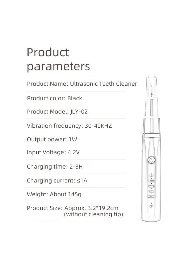 KOWVOWZ Pet Ultrasonic Tooth Cleaner Toothbrush,Dog Tooth Brushing Kit with LED Lamp,Dog Plaque Remover for Teeth,Tartar Remover for Teeth Stains for Dog and Cat - Image 2