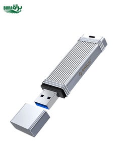 BURAQ ORICO UFS Flash Drive, Read: 411MB/s, Write: 353MB/s, Memory:64GB, Port:USB-A(Silver)  - Image 1