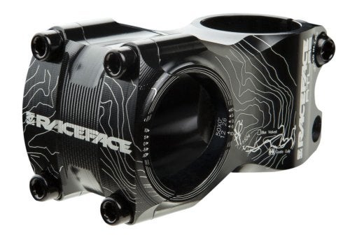 RaceFace Race Face Atlas Mountain Bike Stem (Black, 31.8-mm Clamp, 50-mm, 1-1/8-Inch) - Image 1