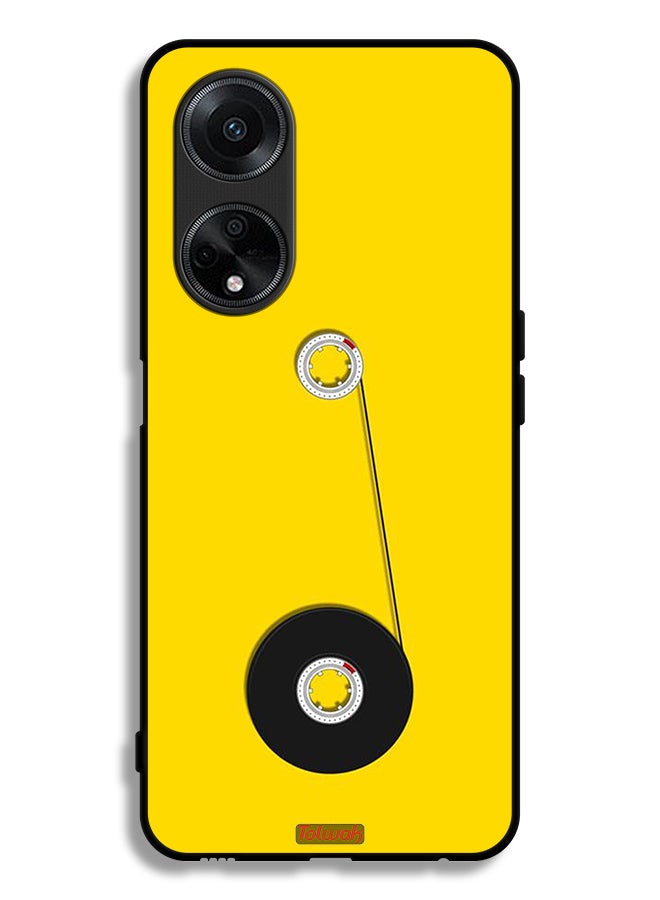 Tolwak Oppo A1 5G Protective Case Cover Cassette Wheel Art - Image 1