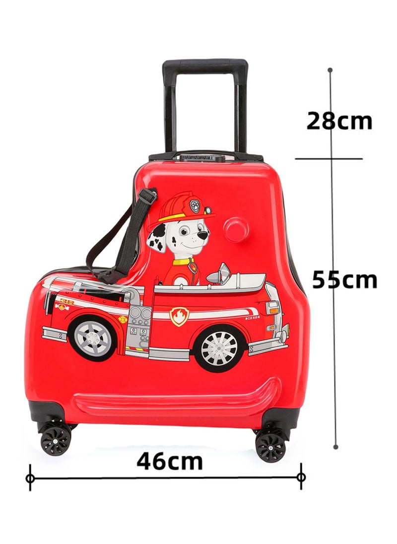 Reko - Kids Luggage Traveling Ride-On Suitcase, Children's Unique Design Ride-On Luggage - Image 1