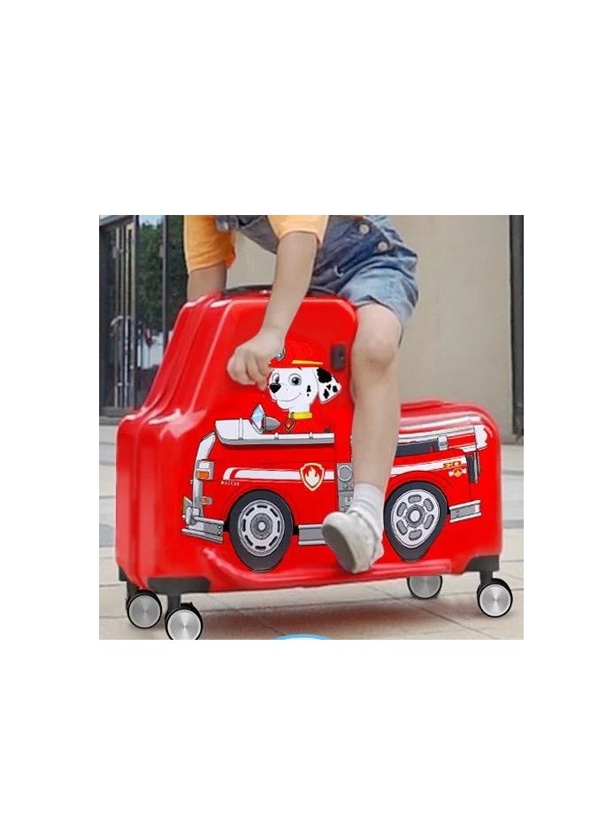 Reko - Kids Luggage Traveling Ride-On Suitcase, Children's Unique Design Ride-On Luggage - Image 1