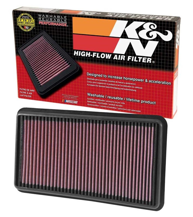 KN Engine Air Filter Reusable Clean Every 75000 Miles Washable Premium Replacement Car Air Filter Compatible with 20152017 Chrysler 200 335025