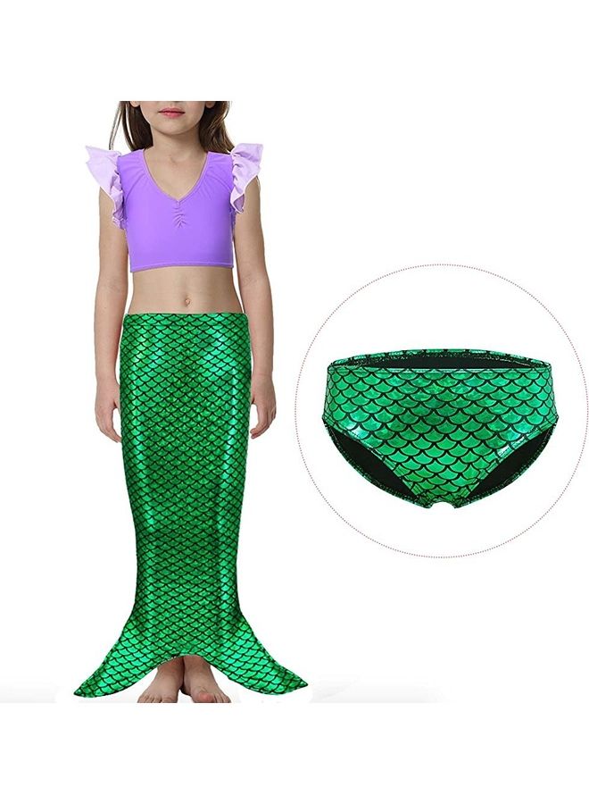 نيبمينينت 3-Piece Mermaid Swimming Costume Set 140cm - Image 2