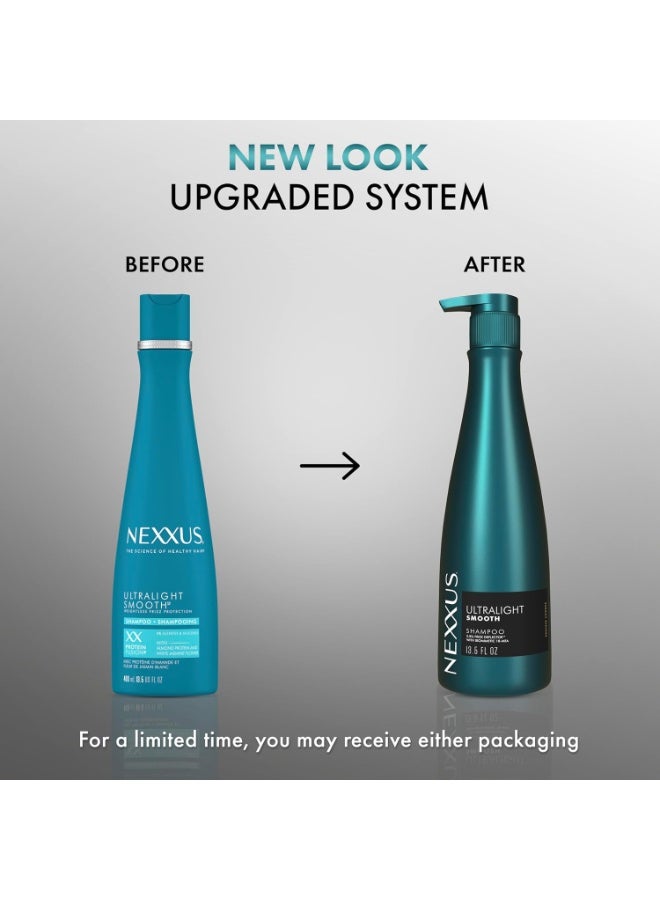 نيكزس شامبو ناعم فائق النعومة من نيكساس للشعر الجاف والخشن، معالجة للشعر الناعم خفيف الوزن لمنع خشونة الشعر، 400 مل - Image 2