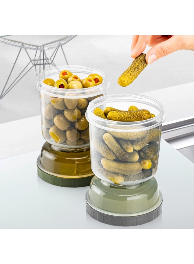 هوبي لايف ‏علبة حفظ مخللات طويلة (10.8 × 10.8 × 16 سم) - Image 1